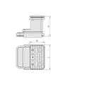 Blok podciśnieniowy VCBL-K2 130x30x125