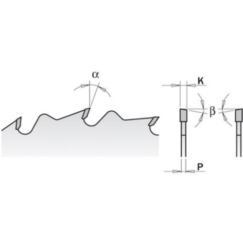 278.028.12V Piła HW D=300 F=70 Z=28