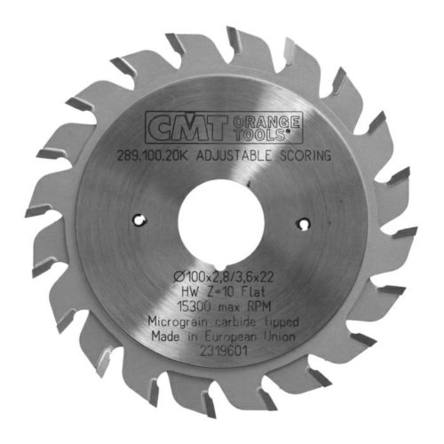 289.100.20K Podcinak skł. D=100 F=22