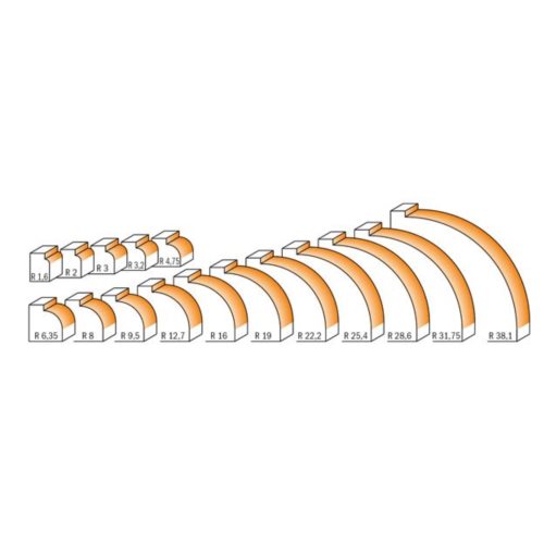 838.317.11 Frez HM R=9,5  D=31,7  I=14