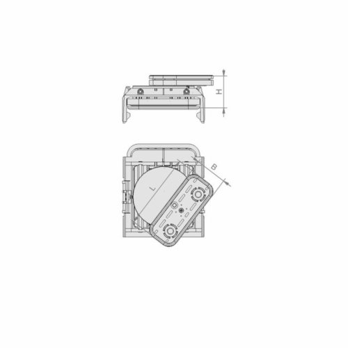 Blok podciśnieniowy VCBL-K2 120x50x75