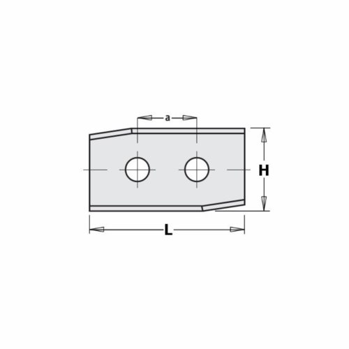 50125  Płytka HM 50,0x12,0x1,5mm