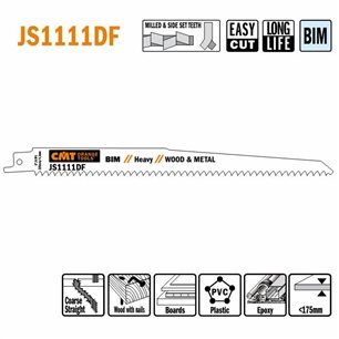 JS1111DF-5 Piła szablasta L = 225