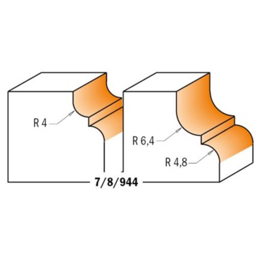 744.287.11 Frez HM R=4  D=28,7  I=13