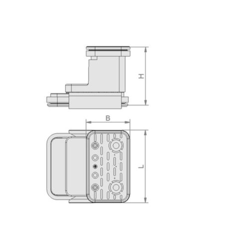 Blok podciśnieniowy VCBL-K2 130x30x125
