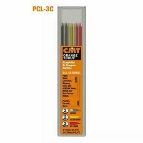 PCL-3C Wkłady żółte, grafitowe, czerwone