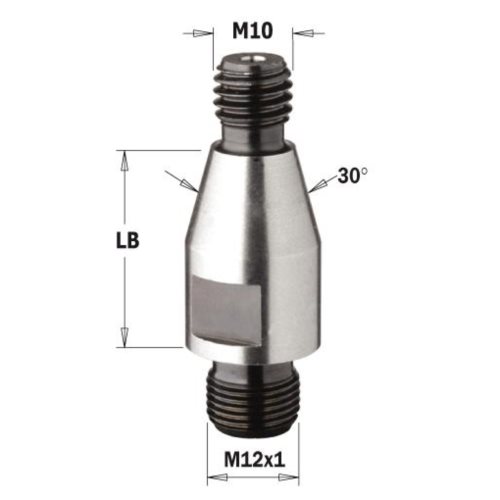 503.450.02 Uchwyt S=M10/30o LB=45 LH