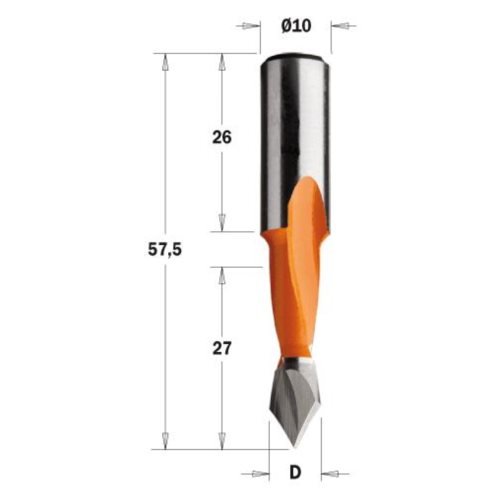 313.050.12 Wiertło HW P D=5