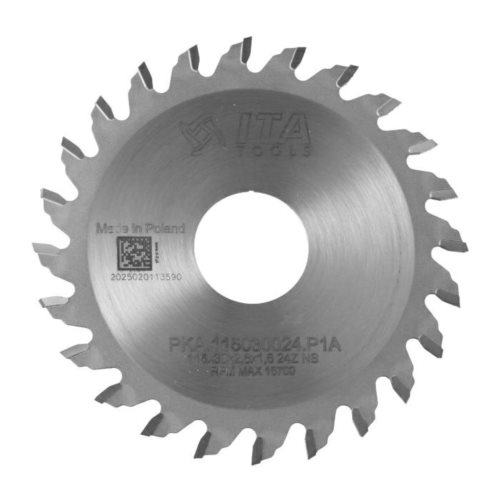 PKA.Piła D=115 F= 30 Z= 24 K/P=2,6/1,6  