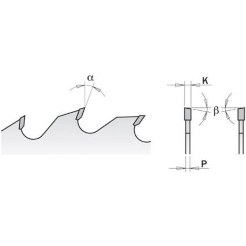 280.020.10V Piła HW D=250 F=70 Z=20+4