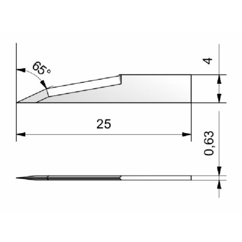 Nóż płaski ITA22 / Zund Z22 / 3910315  