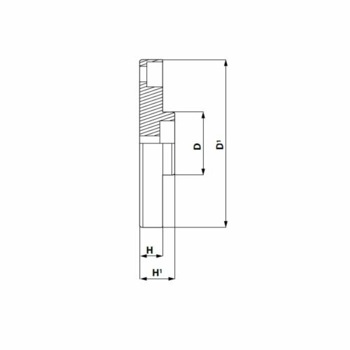 AH6.Adapter D2= 49 L1=  8 L2= 12