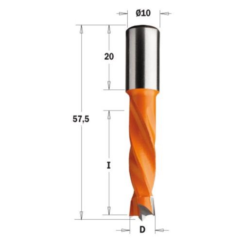 308.095.12 Wiertło HW NP D=9,52