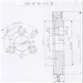 Rolka 140-15-30-6V Z chrom Prof A, Skos