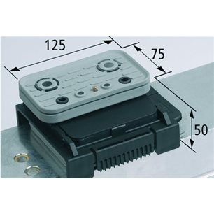 Blok podciśnieniowy VCBL-K2 125x75x50 TV