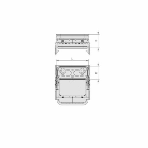 Blok podciśnieniowy VCBL-K1 130x30x50 Q