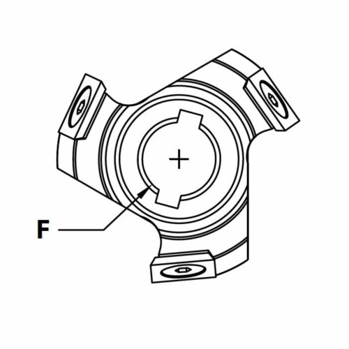 GKK.Głowica D=48 F=16+2 I=14