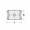 320211  Płytka HM 20,0x12,0x2,0mm