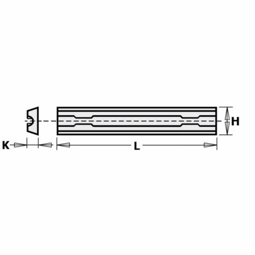 102559  Płytka HM 102,0x5,5x1,1mm