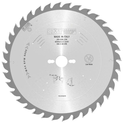 285.036.12M Piła HM D=300 F=30 Z=36N
