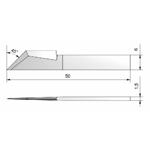 Nóż płaski ITA46 / Zund Z46 / 4800073 / 
