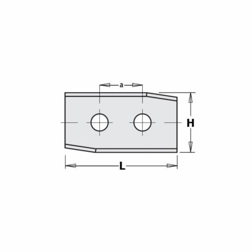 330126  Płytka HM 30,0x12,0x1,5mm
