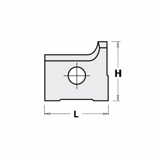 215203  Płytka HM 15,0x14,5x2,0mm