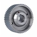Rolka stalowa D=140 F=35 I=50 klin 10 mm