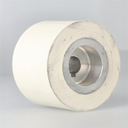 Rolka gumowa D=80 F=16 I=60 klin 5 mm   