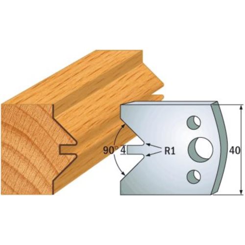 690.071 Para noży HSS 40x4 mm