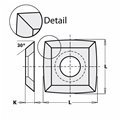 100791 Płytka HM  15,0x15,0x2,5mm  MG18