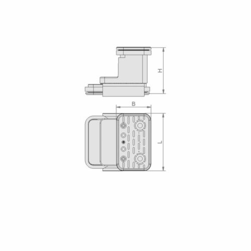 Blok podciśnieniowy VCBL-K2 120x50x75 Q