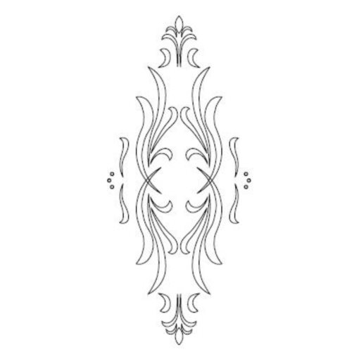 RCS-302 Szablon 3D [A] D=440x185