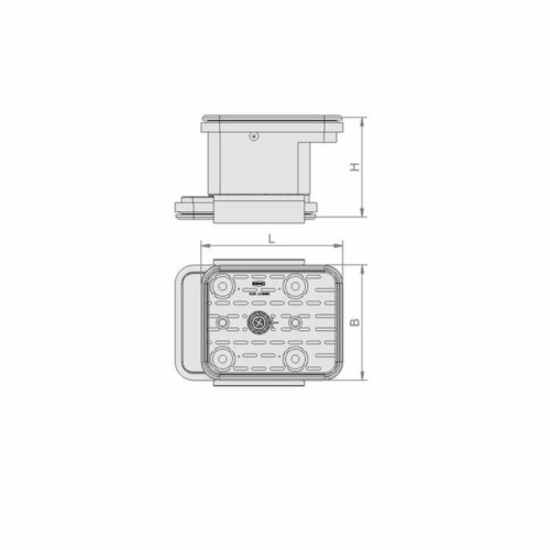 Blok podciśnieniowy VCBL-K2 140x115x100