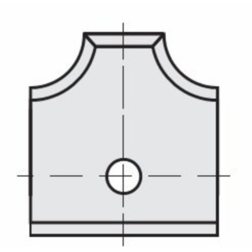 16203  Płytka HM 16,0x17,5x2,0mm