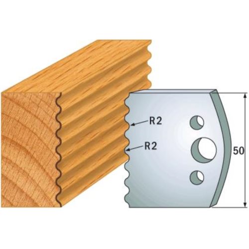 690.552 Para noży HSS 50x4 mm