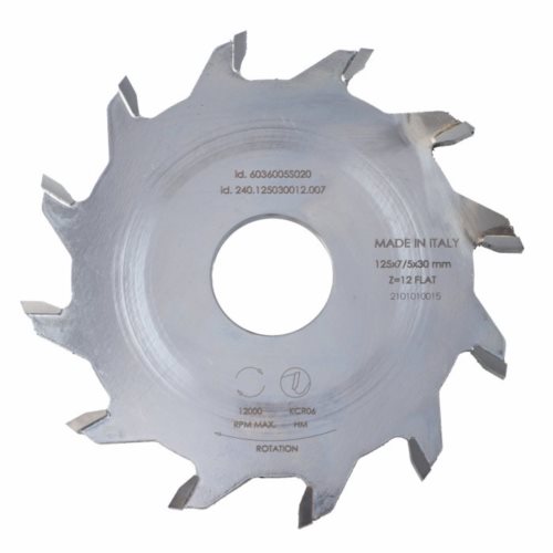 240.Piła D=125 F= 30 Z= 12 K/P=7,0/5,0
