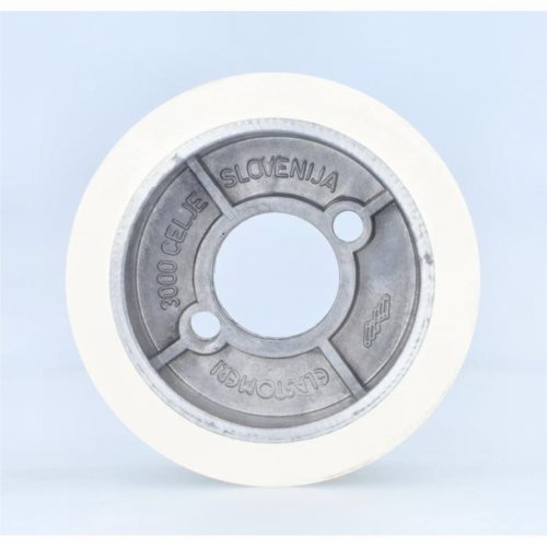 Rolka 110-60-35 V guma 50 ShA white