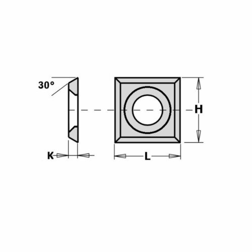 114124   Płytka HM  14,0x14,0x1,2mm HC35