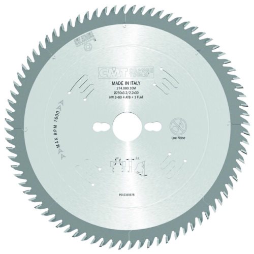 274.080.10M Piła HM D=250 F=30 Z=80