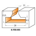 850.603.11 Frez HM D=28  d=11  I=13,5