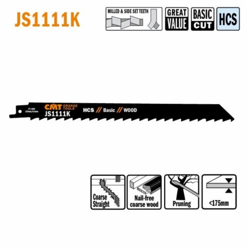 JS1111K-5 Piła szablasta L = 225