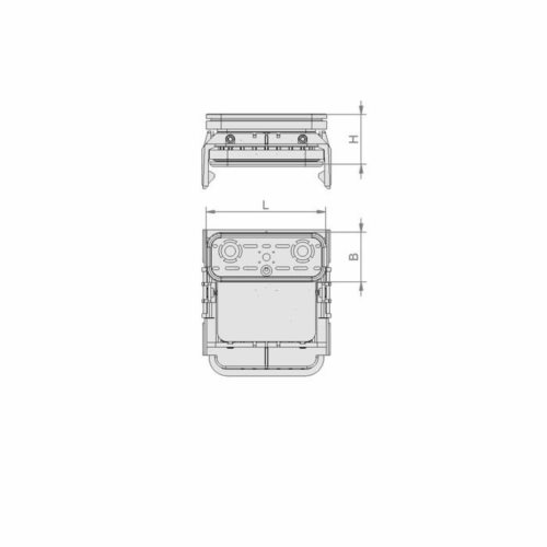 Blok podciśnieniowy VCBL-K1 125x75x125