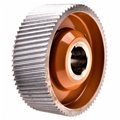 Rolka stalowa D=140 F=35 I=50 klin 10 mm