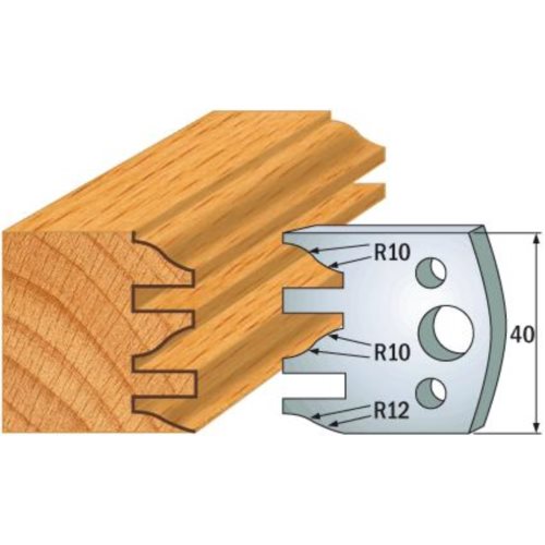 690.124 Para noży HSS 40x4 mm