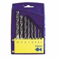 Wiertło spiralne do drewna SET. 8 PIECES