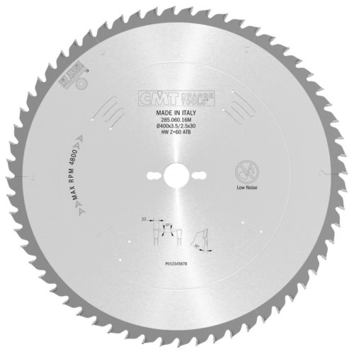 285.060.16M Piła HM D=400 F=30 Z=60N
