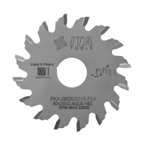 PKA.(M) Piła D= 80 F= 20 Z= 16          
