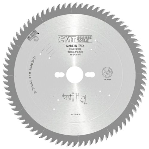 295.078.10M Piła HW D=250 F=30 Z=78