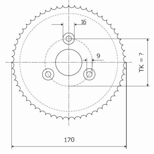 Rolka 170-30-35-3V Z chrom Prof B, Pros